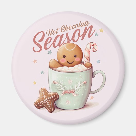 Gingerbrood Man Magneet (Voorkant)