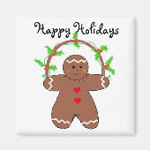 Gingerbrood Man Magneet (Voorkant)