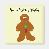 Gingerbrood Man Magneet (Voorkant)