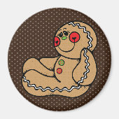 Gingerbrood Man Magnet (Voorkant)