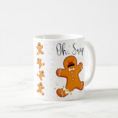 Gingerbrood Man | Oh Snap | Vakantiegeld Mok (Voorkant rechts)