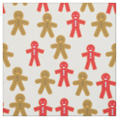 Gingerbrood Man Pattern Stof (Swatch)