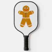 Gingerbrood Man Pickleball Paddle (Voorkant)