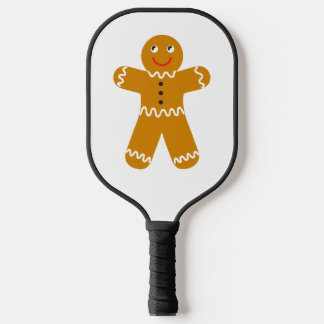 Gingerbrood Man Pickleball Paddle