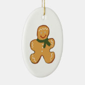 Gingerbrood Man Schilderen Keramisch Ornament (Rechts)