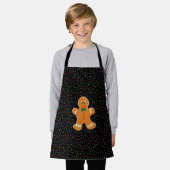 Gingerbrood Man Schort (Gedragen)