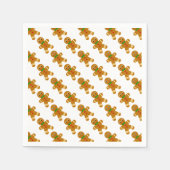 Gingerbrood Man Servet (Voorkant)