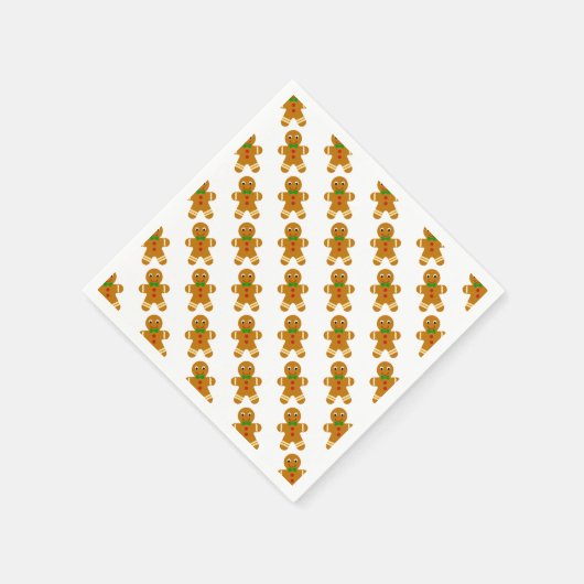 Gingerbrood Man Servet (Hoek)