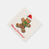 Gingerbrood Man Servetten (Hoek)