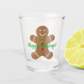 Gingerbrood Man Shot Glas (Voorkant)