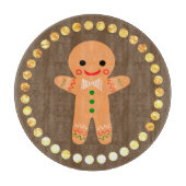Gingerbrood Man Snijplank (Voorkant)