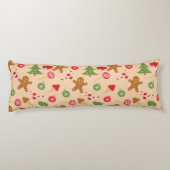 Gingerbrood Man, Snoep en ijs Lichaamskussen (Achterkant)
