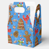 Gingerbrood Man, Snoep en lolly Bedankdoosjes (Geopend)