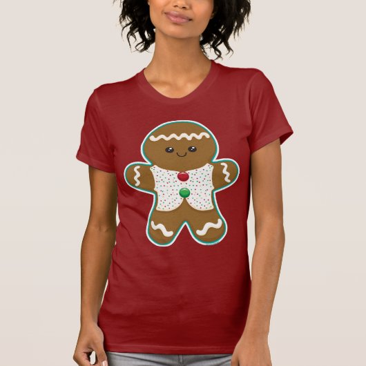 Gingerbrood Man T-shirt (Voorkant)