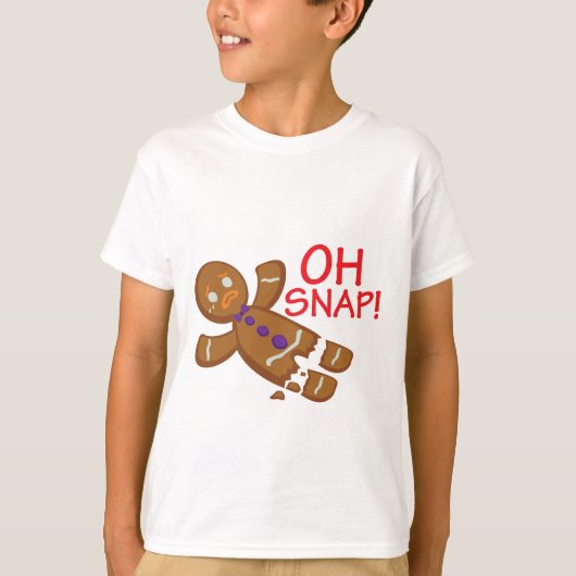 Gingerbrood Man T-shirt (Voorkant)
