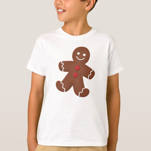 Gingerbrood Man T-shirt (Voorkant)