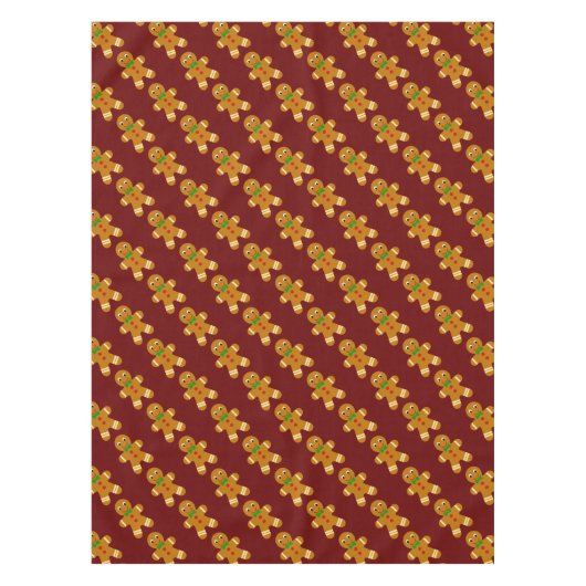 Gingerbrood Man Tafelkleed (Voorkant)