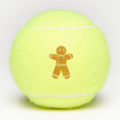 Gingerbrood Man Tennisballen (Voorkant)