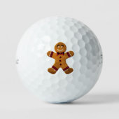 Gingerbrood Man Titleist Pro V1 Golf Balls Golfballen (Voorkant)
