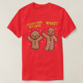 Gingerbrood Man Ugly KerstSweater T-shirt (Design voorkant)