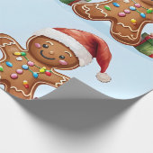 Gingerbrood Man — Verpakkingspapier Cadeaupapier (Hoek)