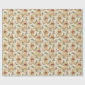 Gingerbrood Man — Verpakkingspapier Cadeaupapier (Vlak)