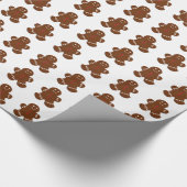 Gingerbrood Mannen Cadeaupapier (Hoek)