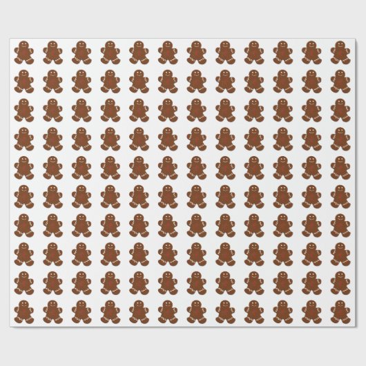 Gingerbrood Mannen Cadeaupapier (Vlak)
