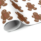 Gingerbrood Mannen Cadeaupapier (Rol Hoek)