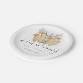 Gingerbrood Mannen eten Drink zijn Vakkernaam Vaka Papieren Bordje (Gekanteld)