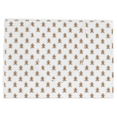 Gingerbrood Mannen Groot Cadeauzakje (Achterkant)