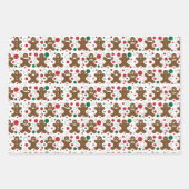 Gingerbrood Mannen - Inpakpapier Vel (Voorkant 2)