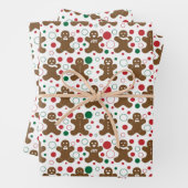 Gingerbrood Mannen - Inpakpapier Vel (In situ)