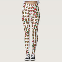 Gingerbrood Mannen Leggings
