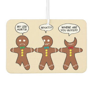 Gingerbrood Mannen Mijn Beenhutten Luchtverfrisser