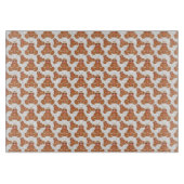 Gingerbrood Mannen Snijplank (Voorkant)