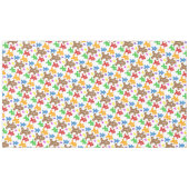 Gingerbrood Mannen Tablecloth Tafelkleed (Voorkant (Horizontaal))