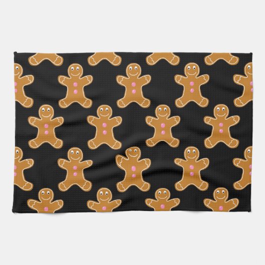 Gingerbrood Mannen Theedoek (Horizontaal)