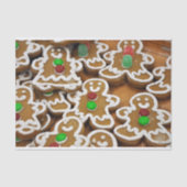 Gingerbrood Mannen Tissuepapier (Voorkant)