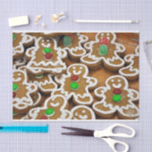 Gingerbrood Mannen Tissuepapier (Craft)