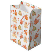 Gingerbrood Medium Cadeauzakje (Voorkant Gekanteld)