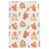 Gingerbrood Medium Cadeauzakje (Voorkant)