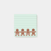 GingerBrood Meisjesjongens Post Post-it® Notes (Voorkant)
