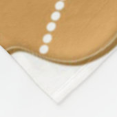 Gingerbrood Men Blanket Fleece Deken (Hoek)