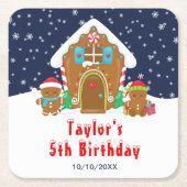 Gingerbrood met de afbraak van de marine van de Bi Kartonnen Onderzetters (Voorkant)