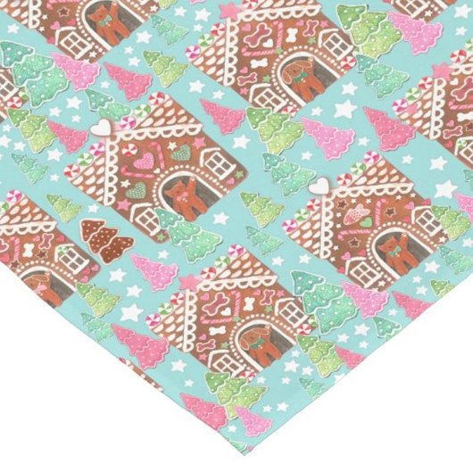 Gingerbrood met een knuppel korte tafelloper