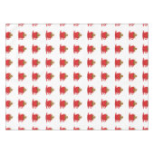 Gingerbrood met een warme chocolade-rood bekertje tafelkleed (Voorkant (Horizontaal))