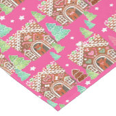 Gingerbrood met keukenbrood, katten en honden korte tafelloper (Hoek)