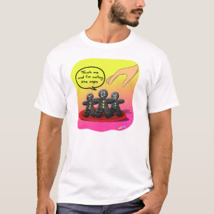 Gingerbrood met Shirt van hoogte