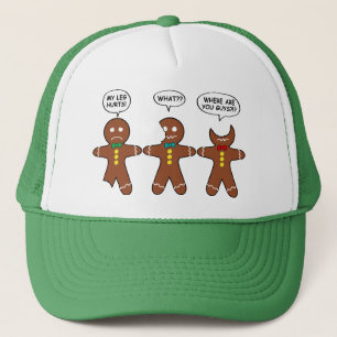 Gingerbrood Mijn been Hurts Cute Trucker Pet